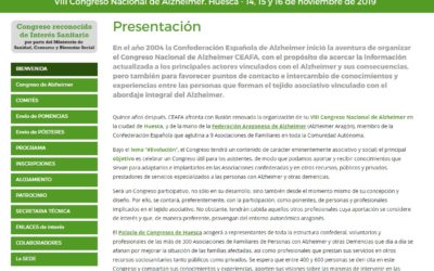 En cuenta atrás para el Congreso Nacional de Alzhéimer