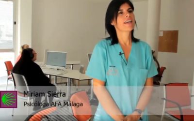 Así son las terapias en AFA Málaga (III): Estimulación cognitiva por ordenador